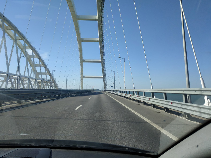 как добраться в крым на машине фото